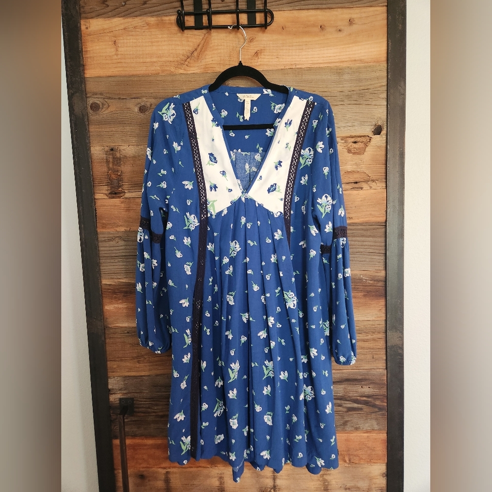 Matilda Jane Day Tripping Floral Swing Dress Size SMALL - Picture 2 of 3